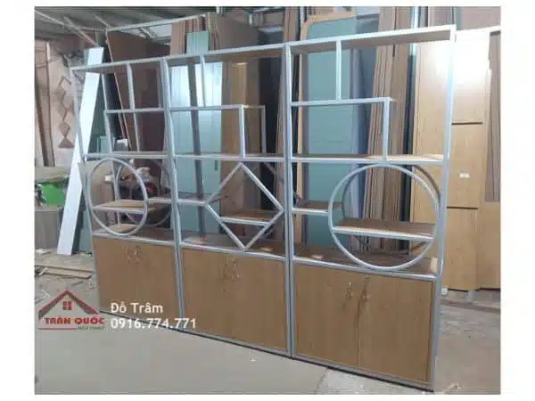 Kệ sắt trang trí nghệ thuật KTTKS02