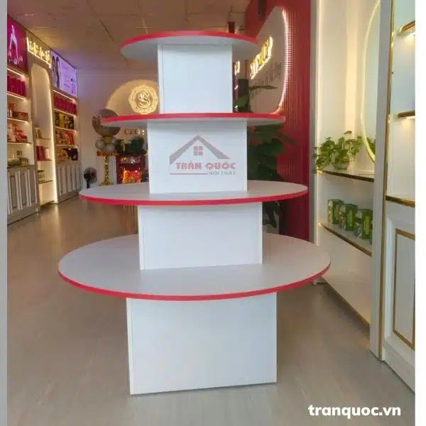Kệ trưng bày tròn 4 tầng TTB05