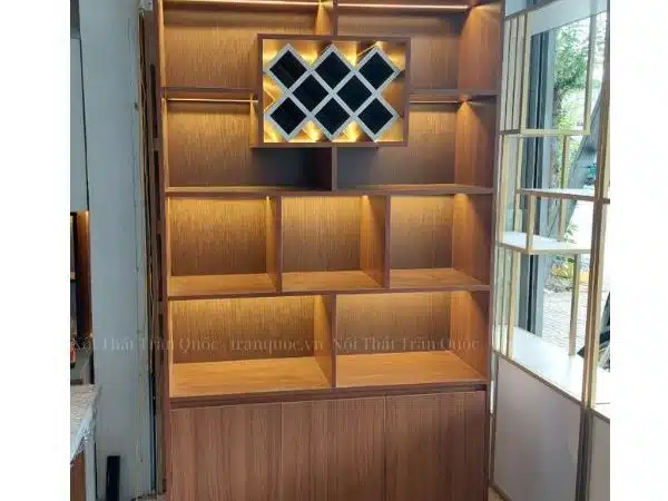 Tủ rượu đẹp phòng khách SP1018