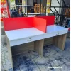 Bàn làm việc 2 người SP11795. Có thể dùng làm bàn quầy tiếp tân cho 2 nhân viên