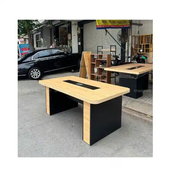 Bàn họp 1m8 bo 4 góc SP22116
